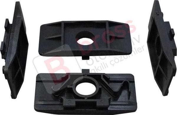 Renault İçin 4 Adet Çamurluk Tespit Bağlantı Parçası 7700412158 - Image 1
