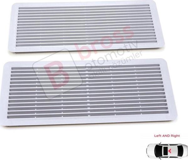 Mercedes W203 W208 W209 W210 W211 W215 W219 W220 W240 için 2 EA Sunroof Tavan Izgarası A2117840644 - Image 1