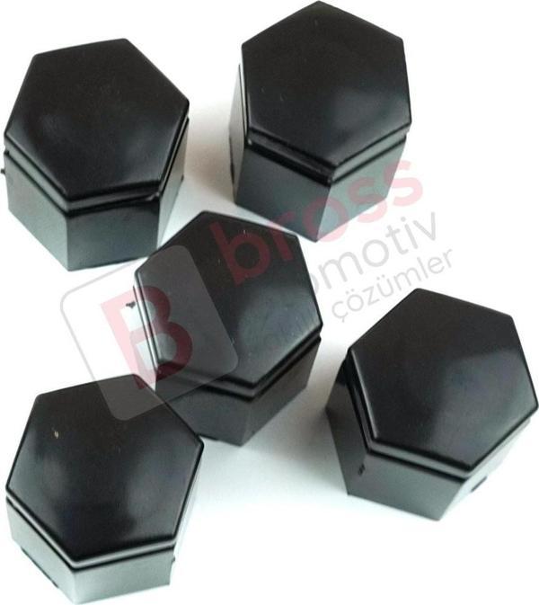 Opel için 5 adet Siyah Plastik Bijon Kapağı 1008209, 90343694 22.30 mm* 17mm - Image 1