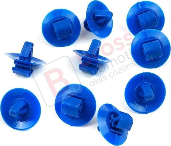 Opel Nissan Iveco Renault İçin 10 Adet Çevre Tespit Klips 4501568 - Image 1
