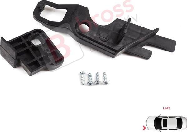 Peugeot 301 2012-On 9675139480 İçin Sol Ön Far Ayak Tamir Seti  - Image 1