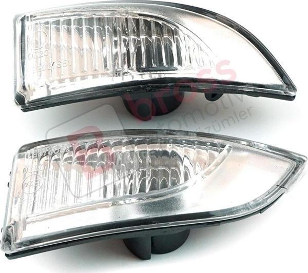 Renault Megane MK3 Fluence Latitude Laguna Scenic için Ayna Sinyali Sağ Sol 261656470R 261609550R - Image 1