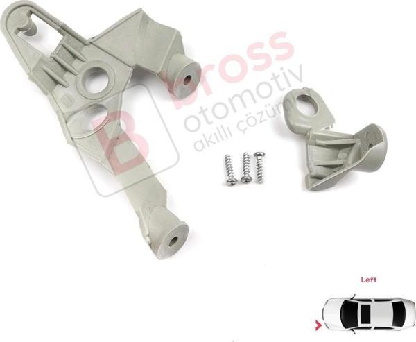 Toyota Corolla E120 E130 2002-2007 için Sol Ön Far Ayağı Tamir Takımı 8119512010 - Image 1
