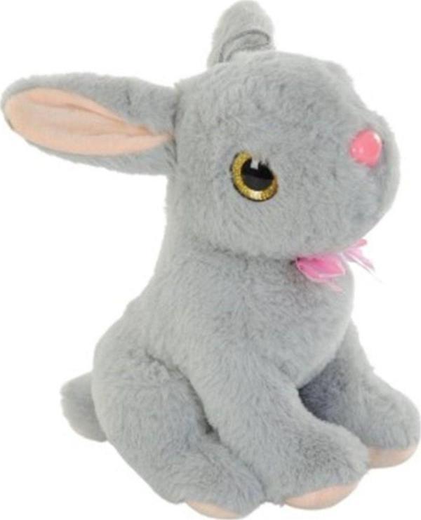 Halley Oyuncak 25 Cm Gri Tavşan - Image 1