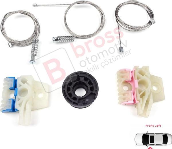 VW Golf MK7 2014 İçin Sol Ön Cam Mekanizması Tamir Takımı - Image 1