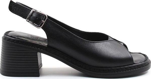 Hakiki Deri Kadın Klasik Sandalet 621ZA906 - Image 1