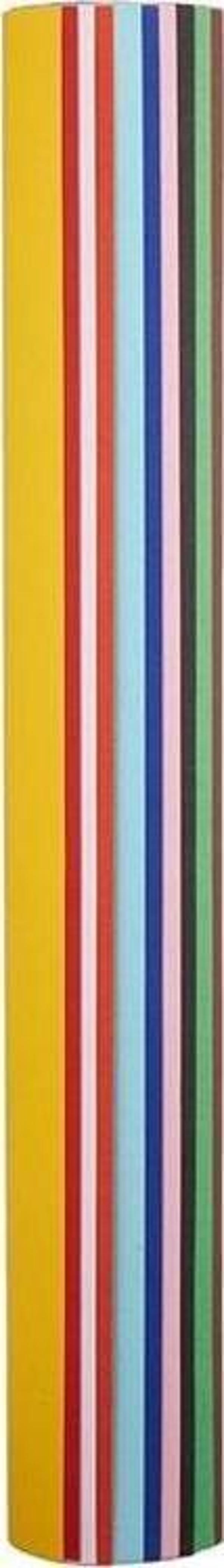 Folia Fon Kartonu 130 gr 50x70 cm 10 Renk Rulo - Image 1