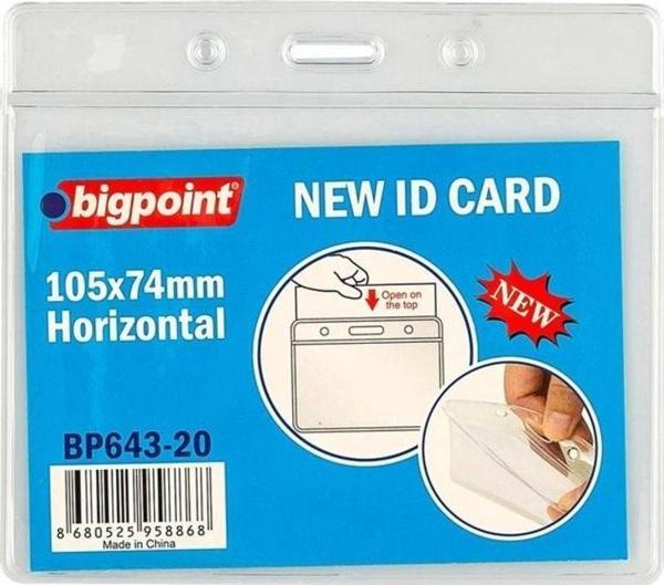 Bigpoint Kart Poşeti Yatay 105x74mm - Image 1