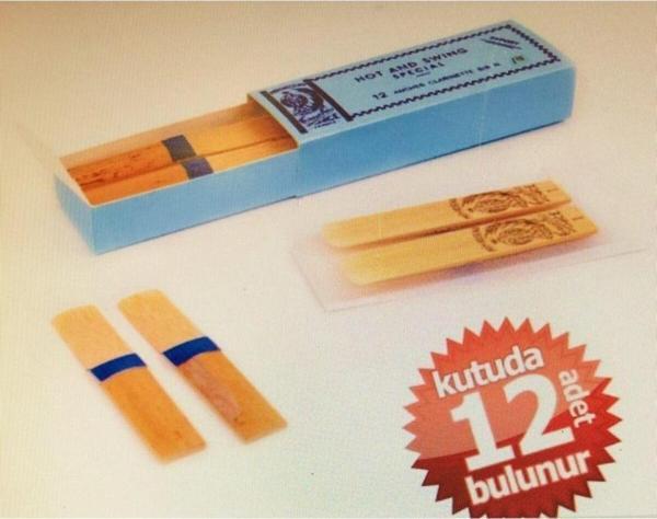 Mavi Kuşak Klarnet Kamış 1 No Ve 1/2 - Image 1