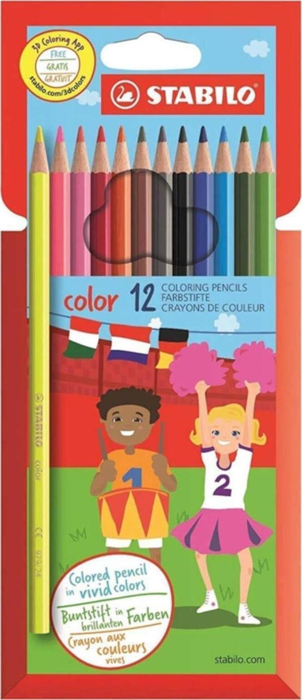 Stabılo 12 Lü  Kuru Boya - Image 1
