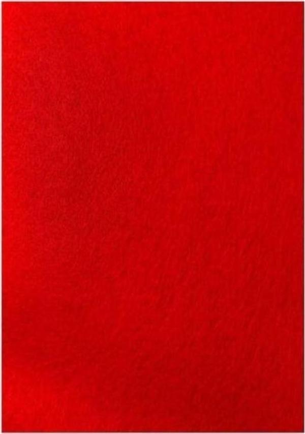 Brons Keçe 50x70 cm 5'li Paket KIRMIZI - Image 1