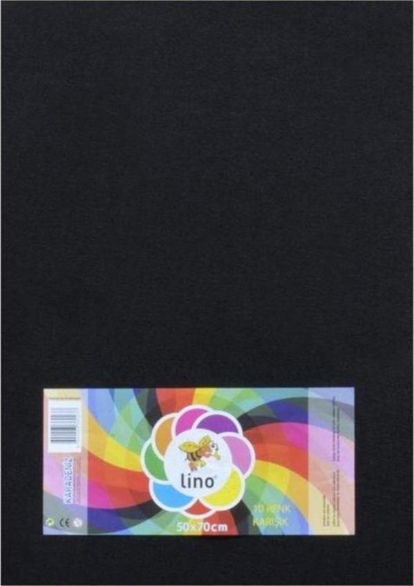 Lino Keçe 50x70 cm. 10'lu Paket SİYAH - Image 1