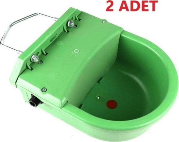 Tarım Garaj Otomatik Şamandıralı 4 Litre Plastik Hayvan Suluğu-2 Adet Suluk Takımı - Image 1