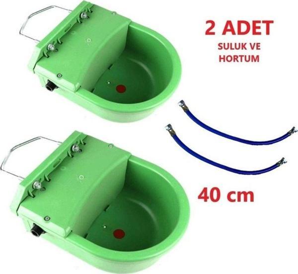 Tarım Garaj Otomatik Şamandıralı 4 Litre Plastik Hayvan Suluğu-2 Adet Suluk Takımı Ve 40 Cm Hortum - Image 1