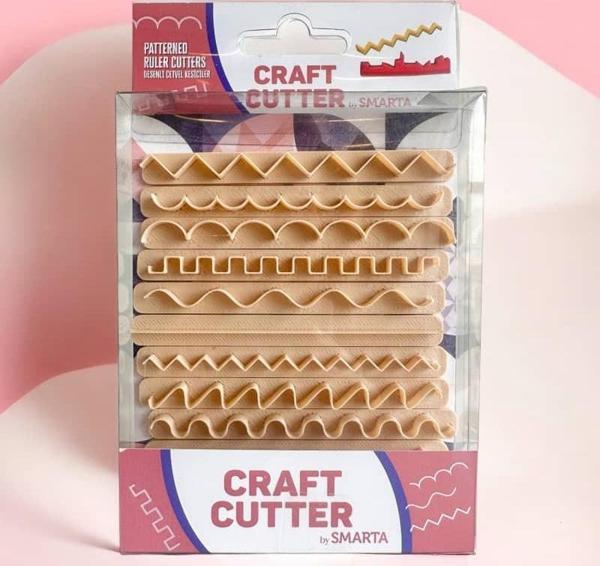 Smarta Craft Cutter Desenli Cetvel Kesiciler SK1017003 - Image 1