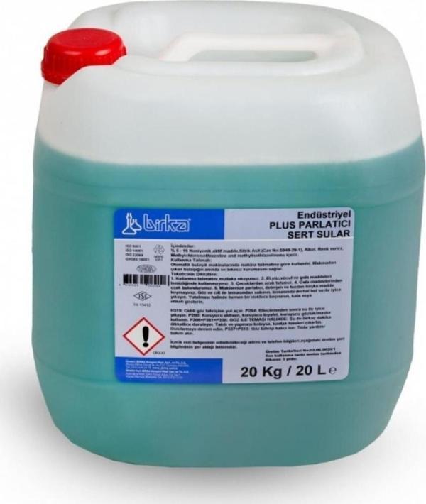 Birka Plus Endüstriyel Bulaşık Makinesi Parlatıcısı, 20 Lt. - Image 1