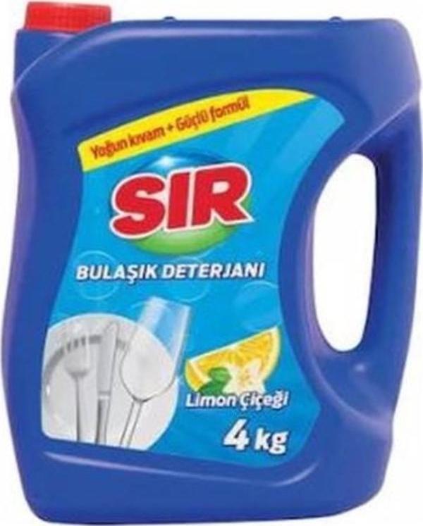 Sır Limon Çiçeği Elde Sıvı Bulaşık Deterjanı 4 Ad. X 4 Kg. - Image 1