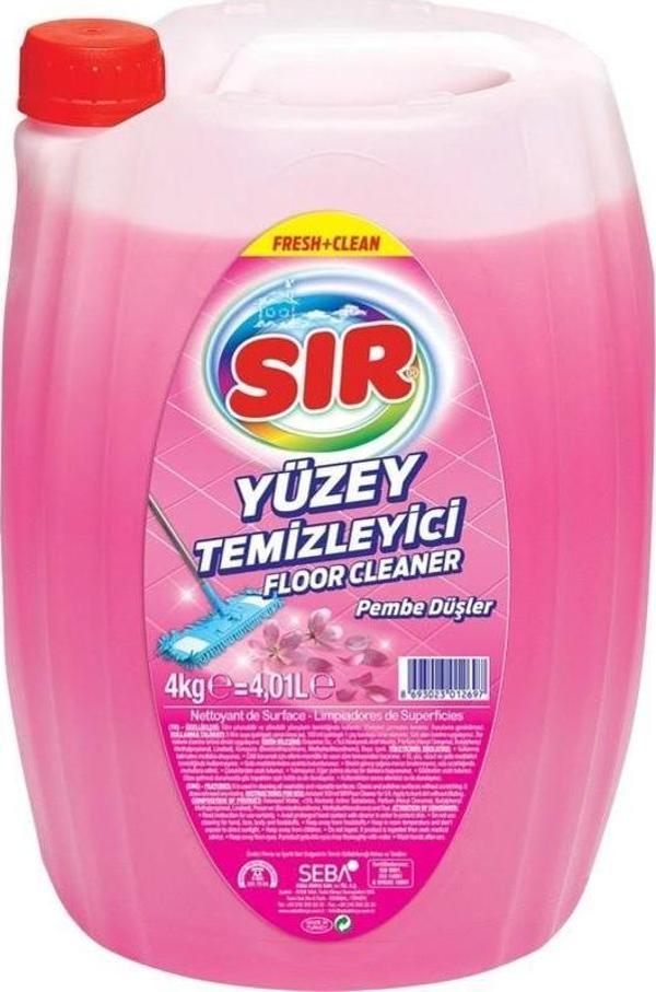 Sır Parfümlü Yüzey Temizleyici 4 Ad. x 4 Kg. (Pembe Düşler) - Image 1