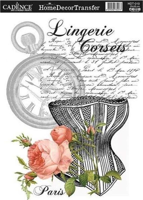 Cadence Home Decor Transfer 25x35 cm. HDT-010 - Image 1