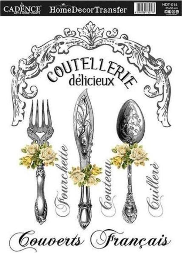Cadence Home Decor Transfer 25x35 cm. HDT-014 - Image 1