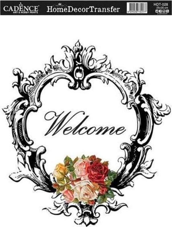 Cadence Home Decor Transfer 25x35 cm. HDT-028 - Image 1