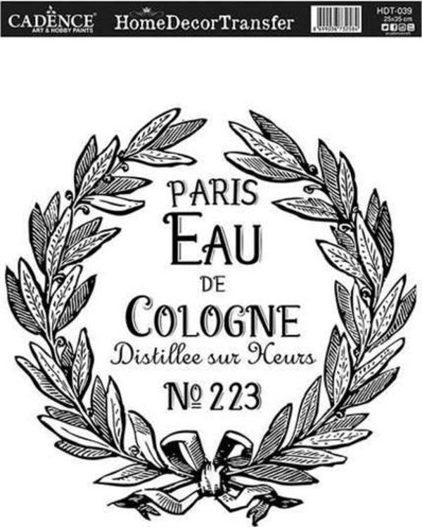 Cadence Home Decor Transfer 25x35 cm. HDT-039 - Image 1