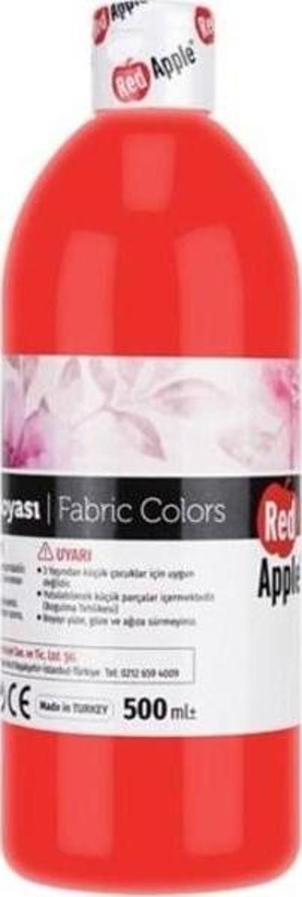 Red Apple Kumaş Boyası 500 ml. KIRMIZI - Image 1