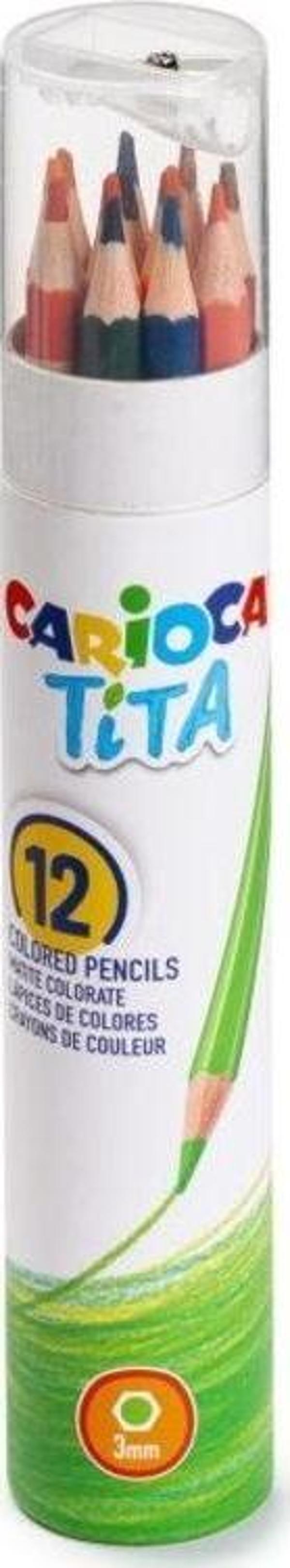 Carioca Tita Kuru Boya Kalemi 12'li (Tüpte) - Image 1