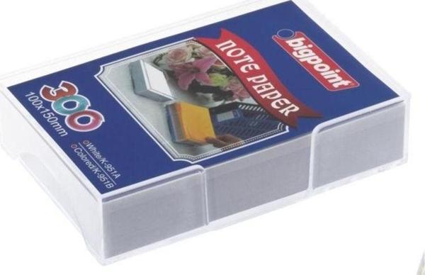 Bigpoint Akrilik Küp Notluk Dolu Beyaz 100x150mm - Image 1