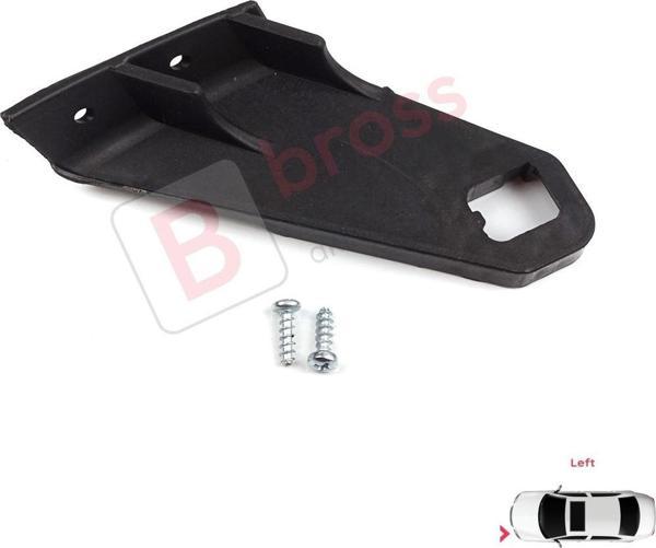 Audi A3 MK2 8P1 2008-2013 Facelift 8P0998121A İçin Sol Ön Far Ayak Tamir Seti  - Image 1