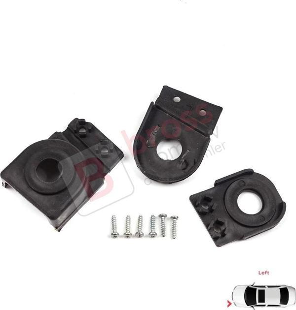 Audi A6 C6 S6 RS6 Avant Quattro Allroad 2004-2011 4F0998121 İçin Sol Ön Taraf Far Tamir Seti  - Image 1