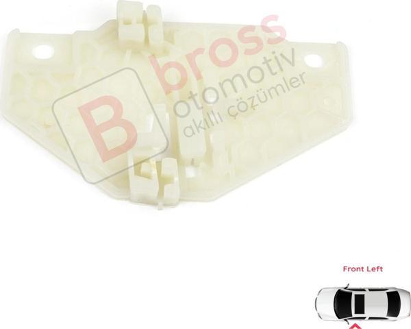 Ford Transit Connect 2010-2013 İçin Sol Ön Kapı Cam Kriko Tamir Klipsi 2T1Z6123201B - Image 1
