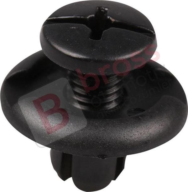 Honda & Acura İçin 10 Adet Ön Çamurluk Klipsi Siyah 91512 SM4 003 - Image 1