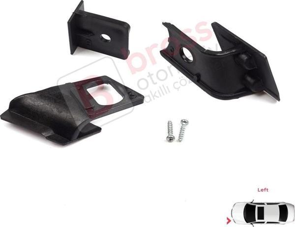 BMW 3 Series E90 E91 E92 E93 63116942725 İçin Sol Ön Far Ayak Tamir Seti - Image 1