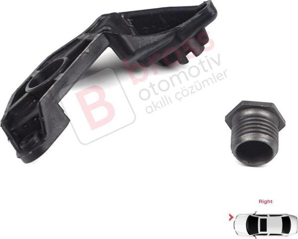BMW 5 Serisi E60 E61 2003-2010 63126942478 İçin Sağ Ön Taraf Far Tamir Seti  - Image 1