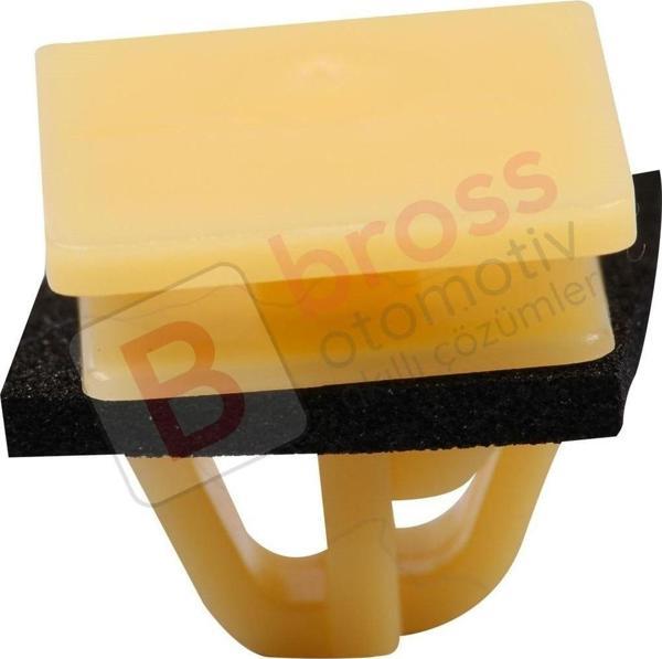 Hyundai için 10 Adet Plastik Klips Sarı 87758 3D000 - Image 1