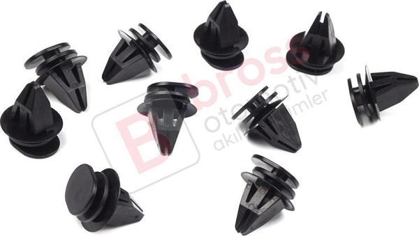 BMW Mini Cooper için 10 Adet Etek ve Tampon Klipsi 07131480419 - Image 1