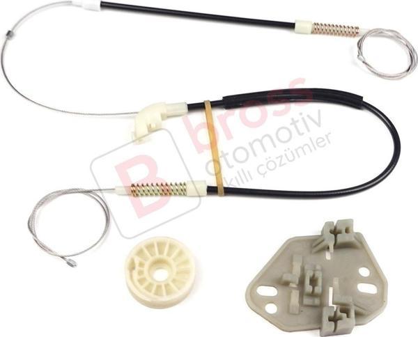 Mercedes Axor 2001-2005 Atego MK1 1998-2004 9737200446 İçin Sağ Kapı Cam Kriko Tamir Seti - Image 1