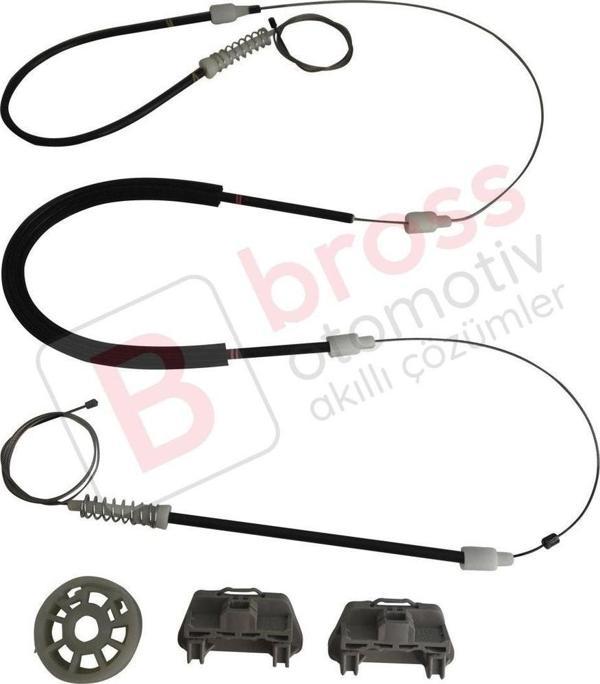 Chrysler 300 2005-2010 Dodge Charger LX 2006-2010 Magnum 2005-2008 İçin Ön Sağ Cam Kriko Tamir Seti - Image 1