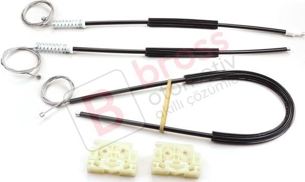 Citroen C4 Picasso MK1 UD Grand UA 2006-2013 MPV 9222CT İçin Elektrikli Ön Sağ Cam Kriko Tamir Seti - Image 1