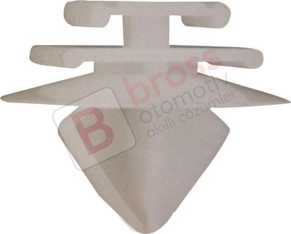 Citroën Peugeot 8565 40 Renault 7701049270 İçin 10 Adet Klips - Image 1