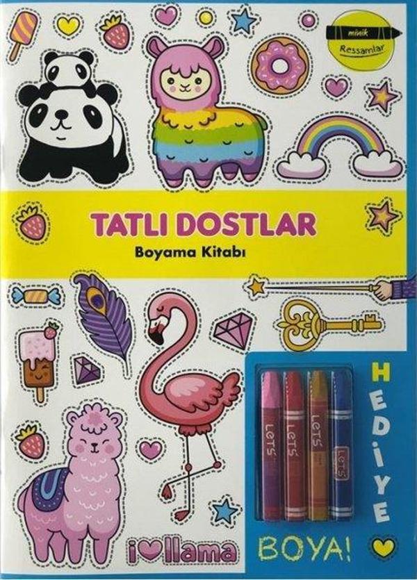 Minik Ressamlar - Tatlı Dostlar Boyama Kitabı - Doğan ve Egmont Yayıncılık - Image 1