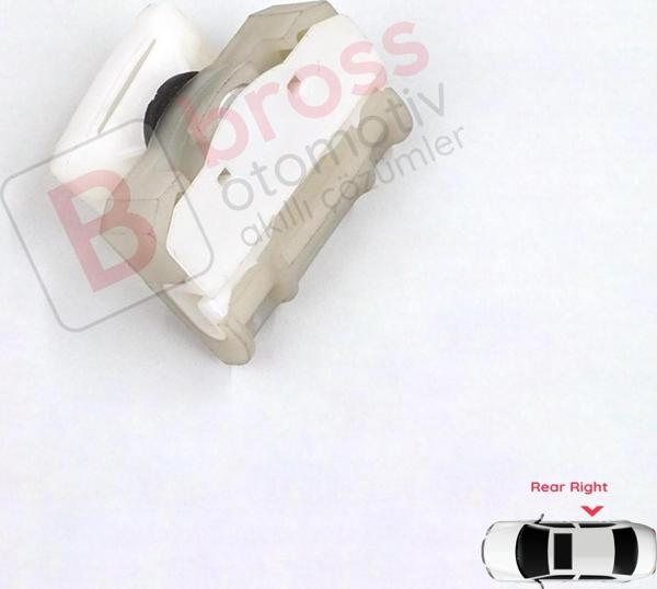 Mercedes S320 W220 1998-2005 İçin Ön Sağ Kapı Cam Kriko Klipsi - Image 1