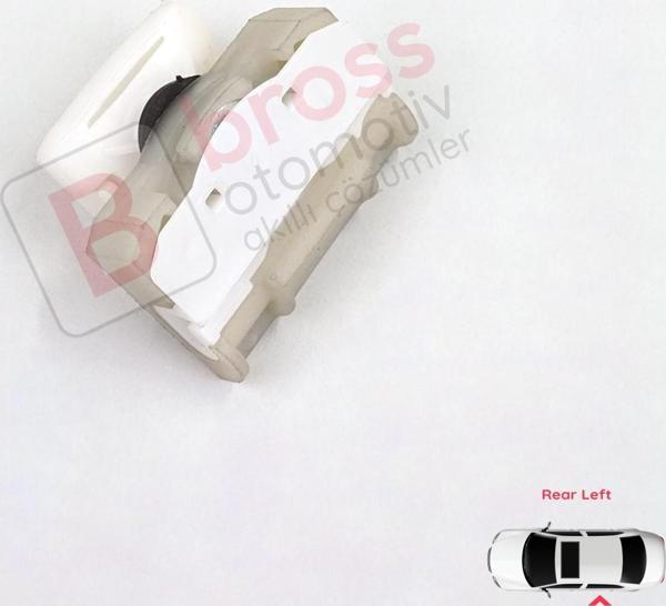 Mercedes S320 W220 1998-2005 İçin Ön Sol Kapı Cam Kriko Klipsi - Image 1