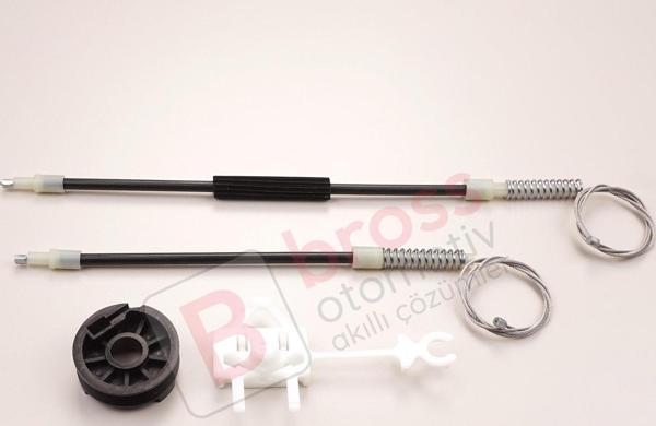 Fiat Albea Siena Palio MK1 171 172 178 1996-16 4/5 Kapı İçin Elektrikli Ön Sağ Cam Kriko Tamir Seti - Image 1