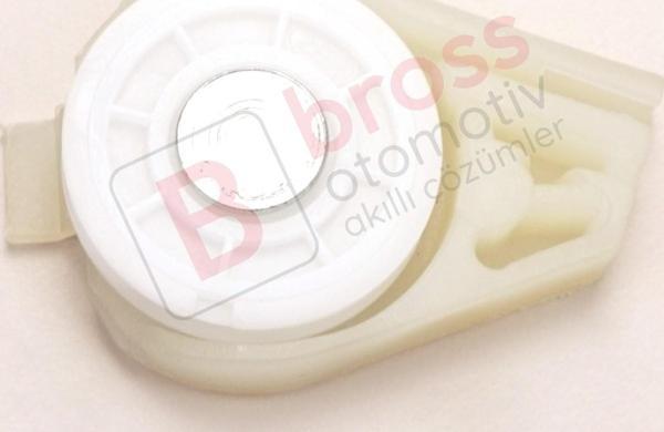 Fiat Doblo 1 119 223 için Ön Sağ Cam Köşe Makara Klipsi 51718403 - Image 1