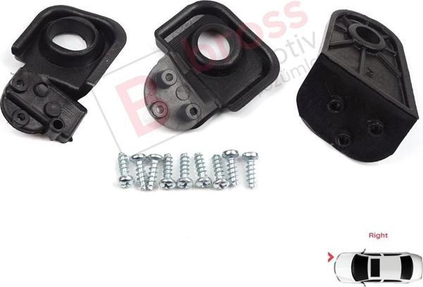 Fiat Doblo Box MPV 119 223 2005-2010 İçin Sağ Ön Taraf Far Tamir Seti  - Image 1