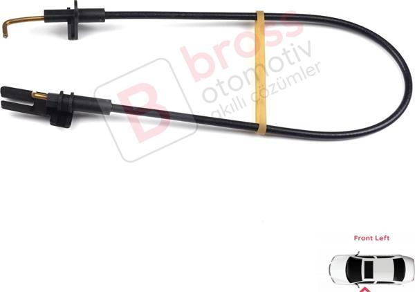 Fiat Doblo MK1 İçin Ön Sol Kapı İç Açma Teli 146812002 - Image 1