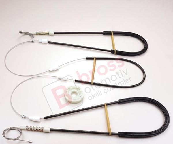 Peugeot 306 Phase 2/3 1997-2002 Cabrio Convertible 922286 İçin Elektrikli Sağ Cam Kriko Tamir Seti - Image 1