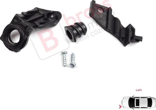 VW Jetta MK5 2005-2010 Golf MK5 2004-2009 1K0998225 İçin Sol Ön Far Ayak Tamir Seti  - Image 1
